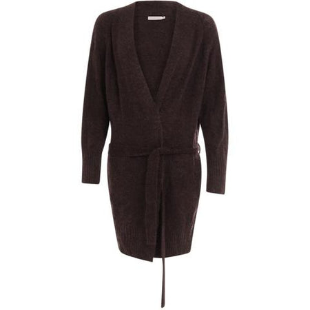 Suit jacket w. thick topstitching