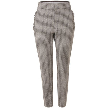 Suit jacket w. thick topstitching